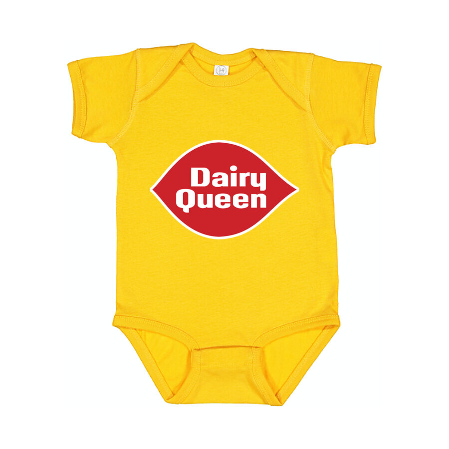 Dairy Queen Baby Romper Onesie - Yellow