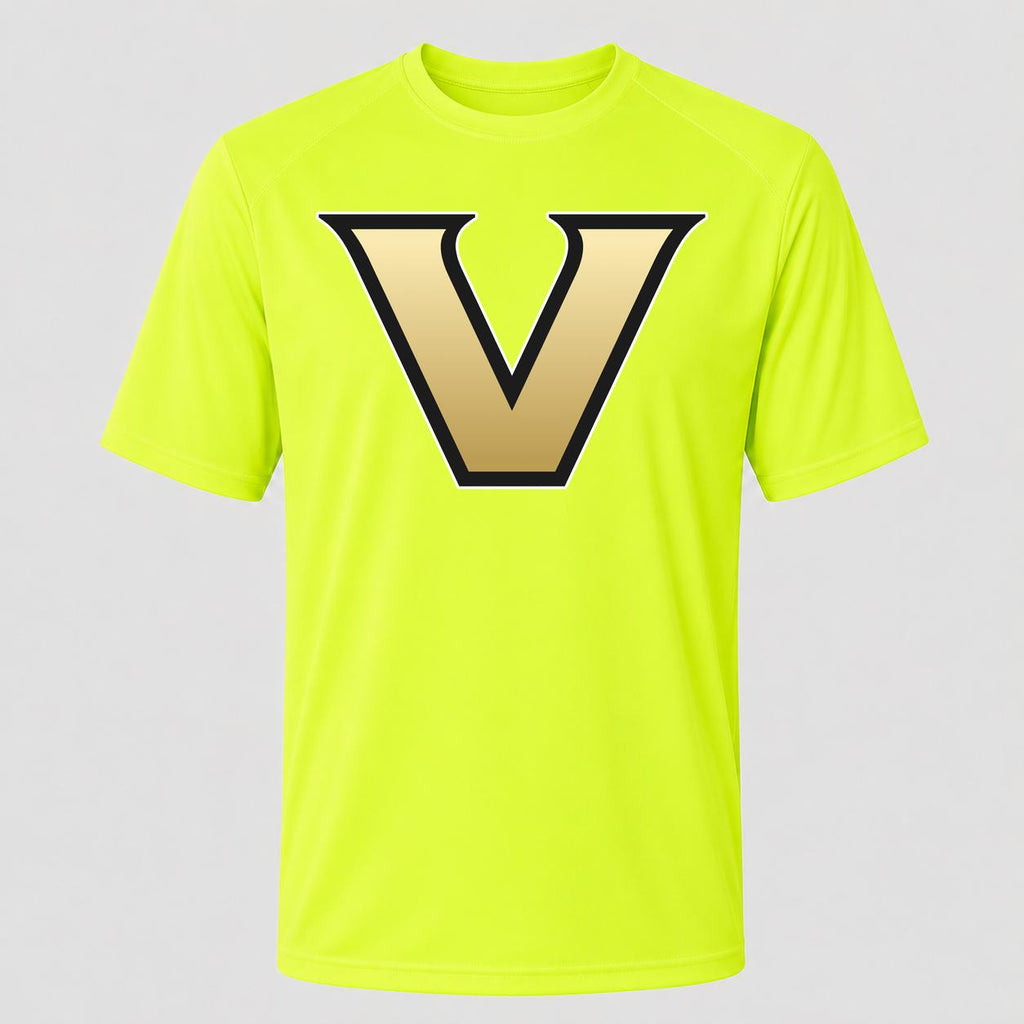Men's Vanderbilt Commodores Performance T-Shirt - Safety Green