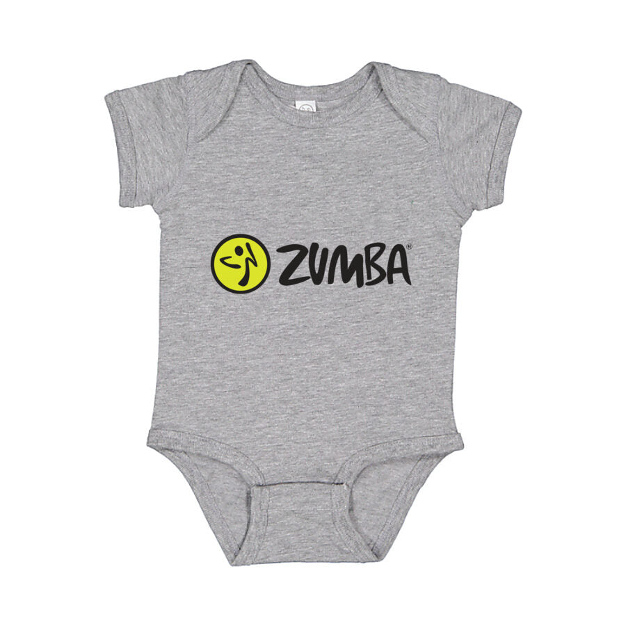 Zumba Fitness Baby Romper Onesie - Gray