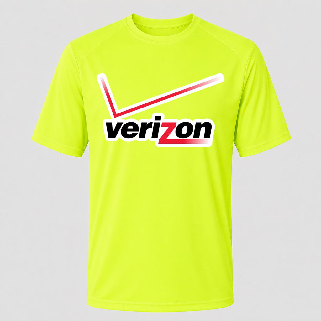 Men's Verizon Wireless Performance T-Shirt - Safety Green