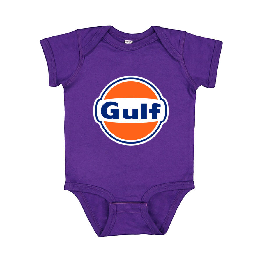 Gulf Oil Baby Romper Onesie - Purple