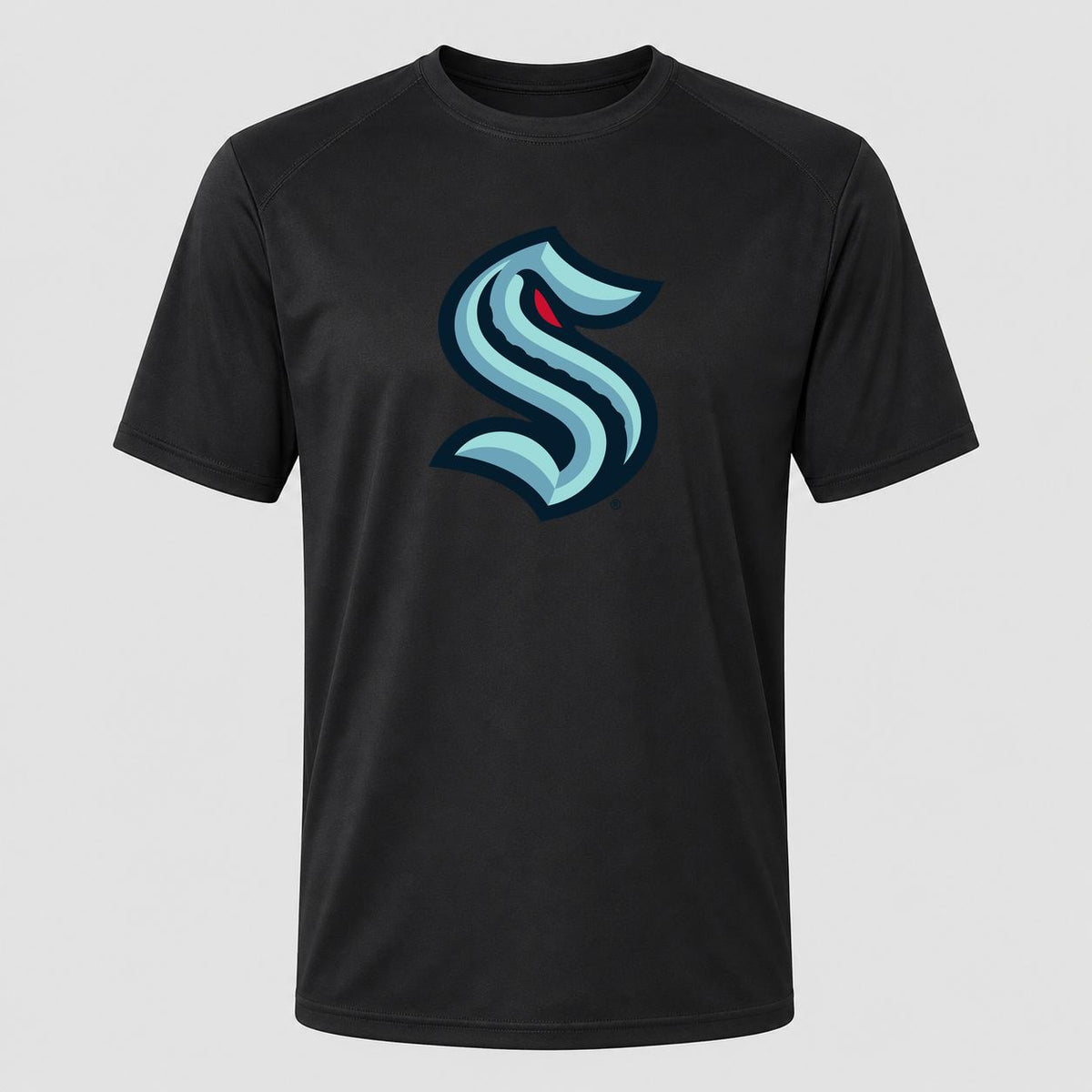 Men's Seattle Kraken Performance T-Shirt - Black