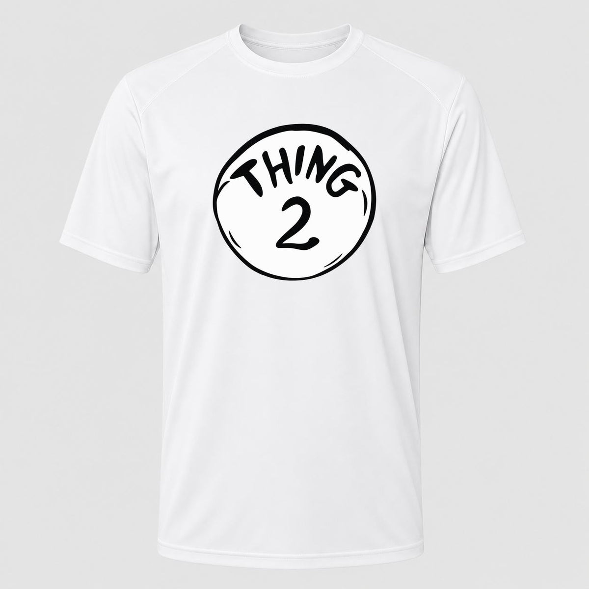 Men's Dr. Seuss Thing 2 Performance T-Shirt - White