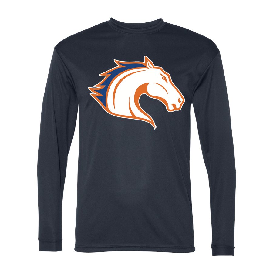 Men's Texas Arlington Mavericks Polyester Long Sleeve T-Shirt - Navy