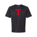 Texas Rangers Polyester T-Shirt - Black
