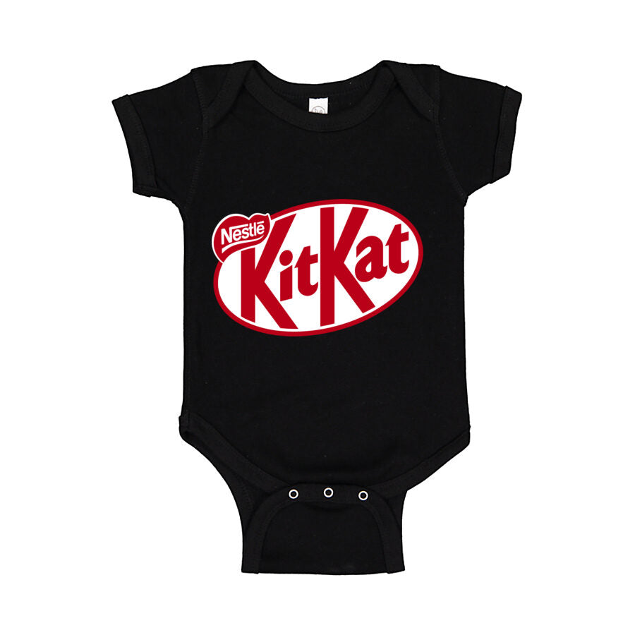 Kit Kat Baby Romper Onesie - Black