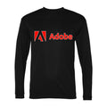 Men's Adobe Polyester Long Sleeve T-Shirt - Black