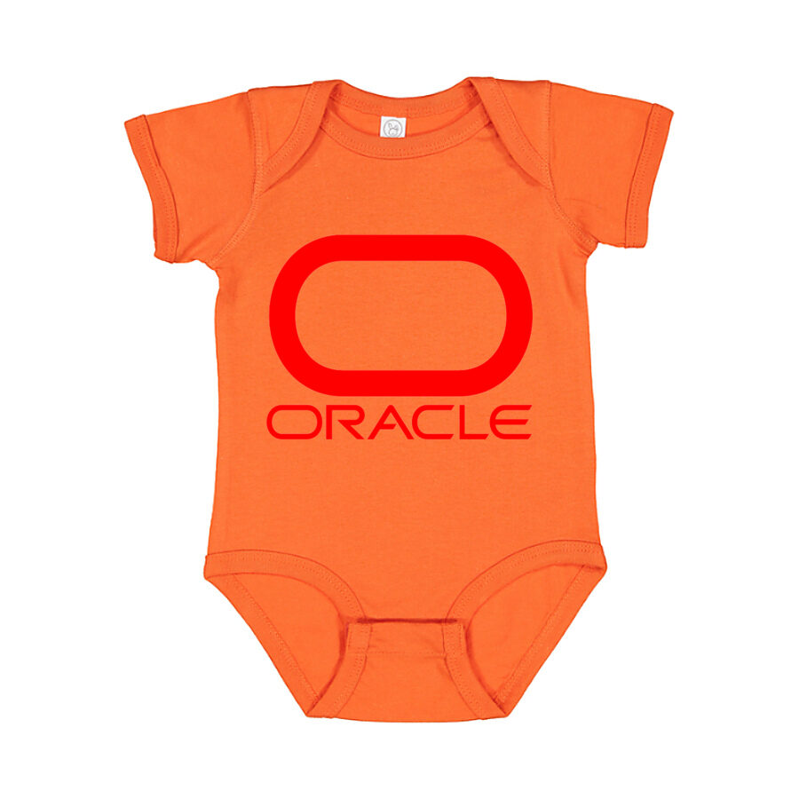 Oracle Baby Romper Onesie - Orange