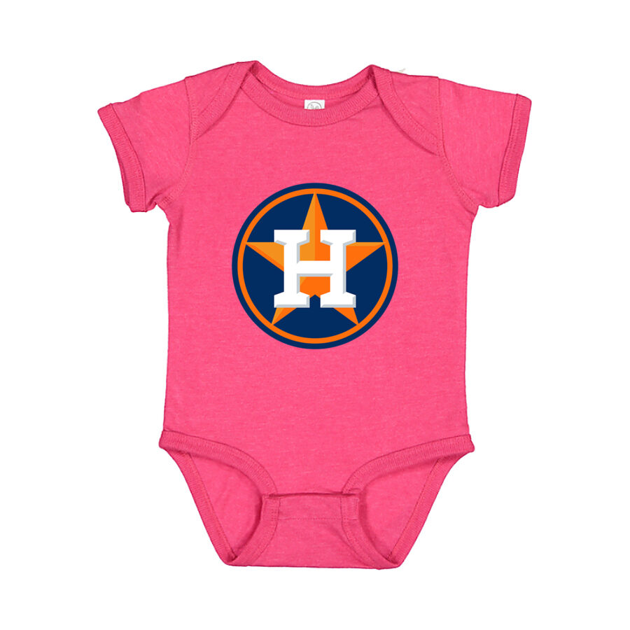 Houston Astros Baby Romper Onesie - Pink