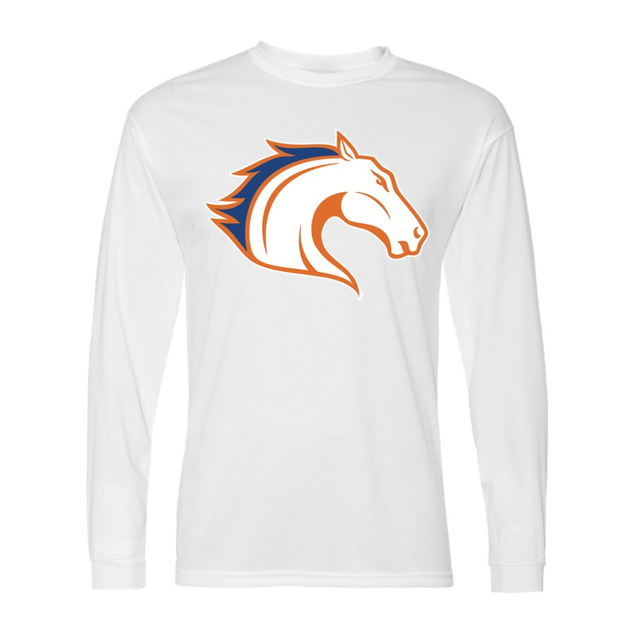 Men's Texas Arlington Mavericks Polyester Long Sleeve T-Shirt - White