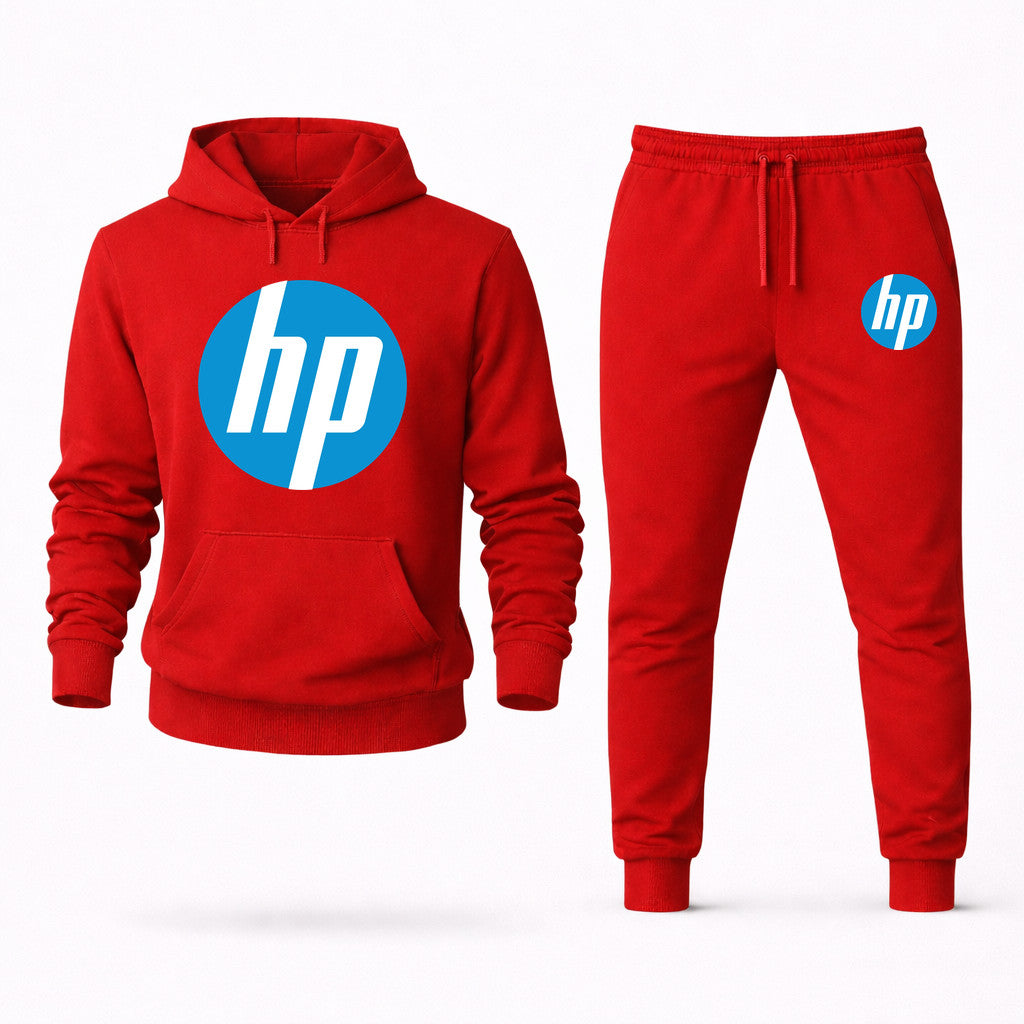 HP Hoodie and Joggers Set - Red