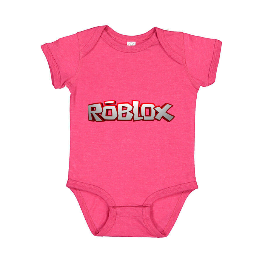 Roblox Baby Romper Onesie - Pink