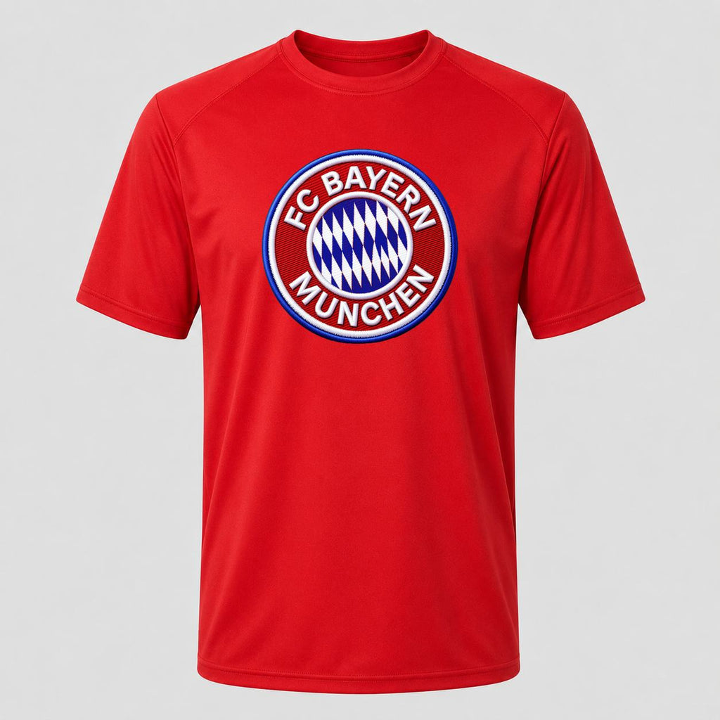 Men's FC Bayern Munich Soccer Performance T-Shirt - Red