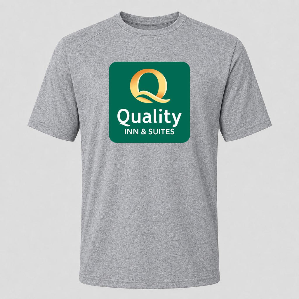 Men's Quality Inn & Suites Performance T-Shirt - Gray