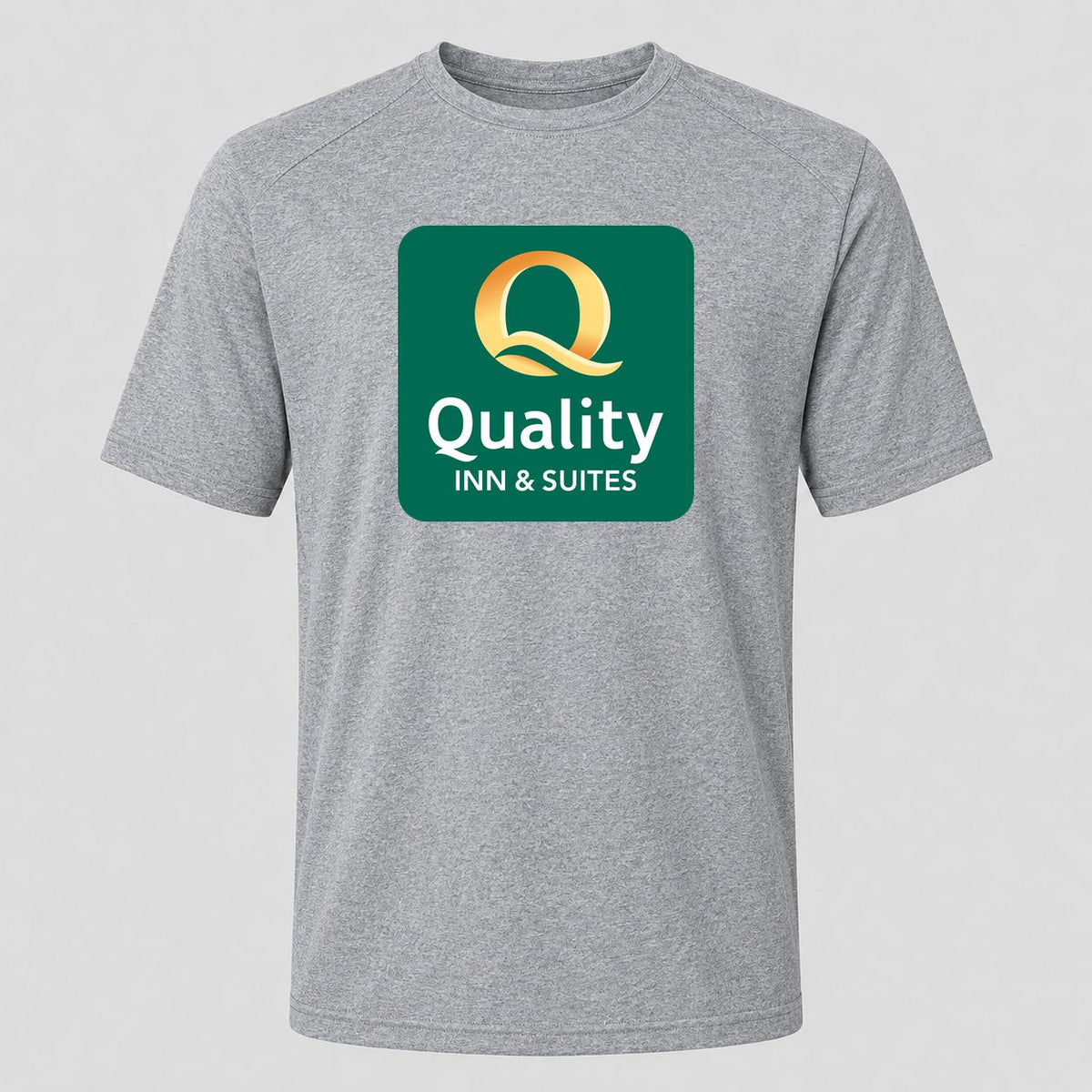 Men's Quality Inn & Suites Performance T-Shirt - Gray