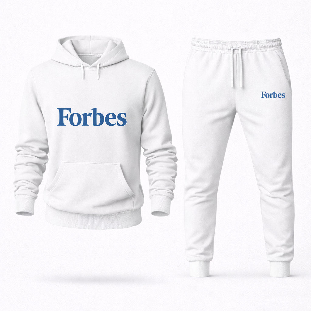 Forbes Hoodie and Joggers Set - White