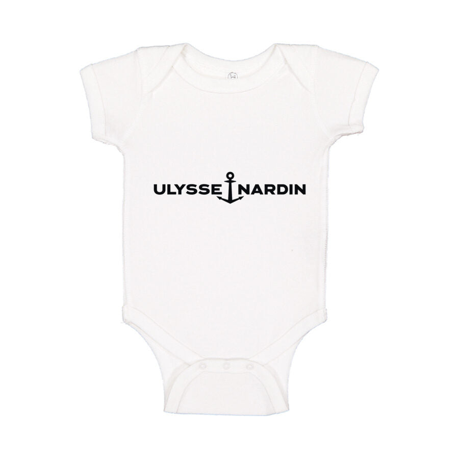Ulysse Nardin Baby Romper Onesie - White