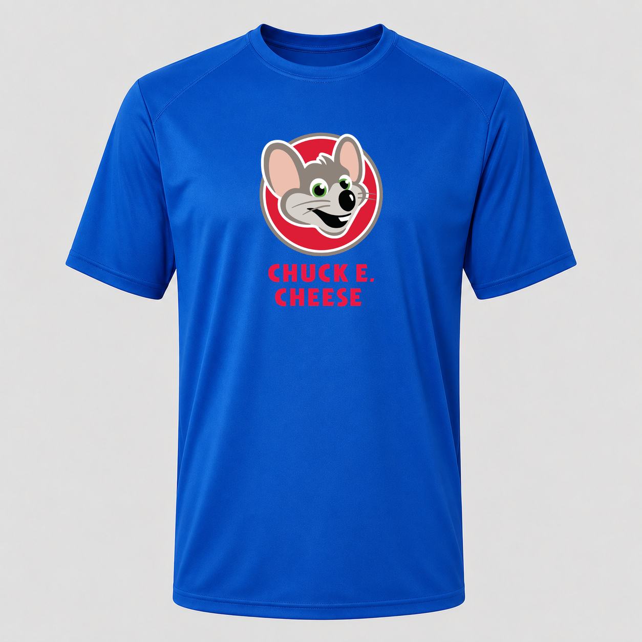 Men's Chuck E. Cheese's Performance T-Shirt - Royal Blue