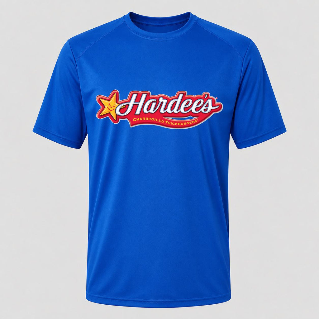 Men's Hardee's Performance T-Shirt - Royal Blue