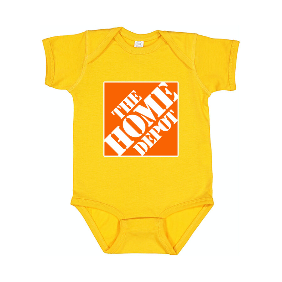 The Home Depot Baby Romper Onesie - Yellow