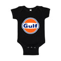 Gulf Oil Baby Romper Onesie - Black