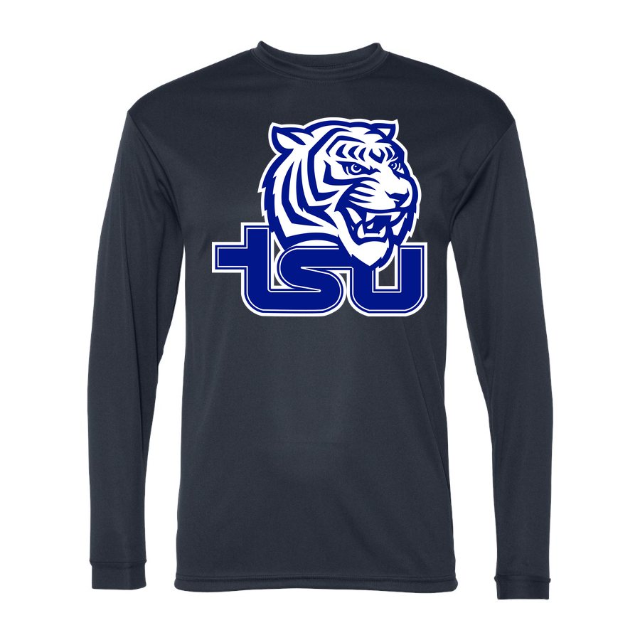 Men's Tennessee State Tigers Polyester Long Sleeve T-Shirt - Navy