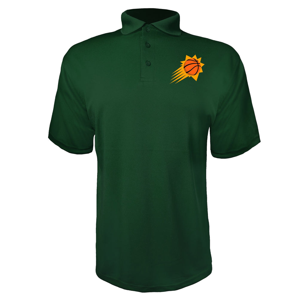 Phoenix Suns Green polyester polo