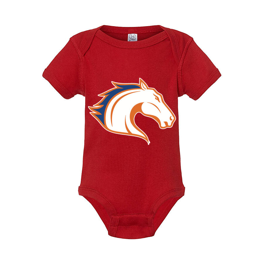 UT Arlington Mavericks Baby Romper Onesie - Red
