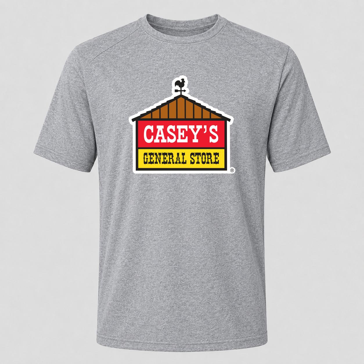 Men's Casey's General Stores Performance T-Shirt - Gray