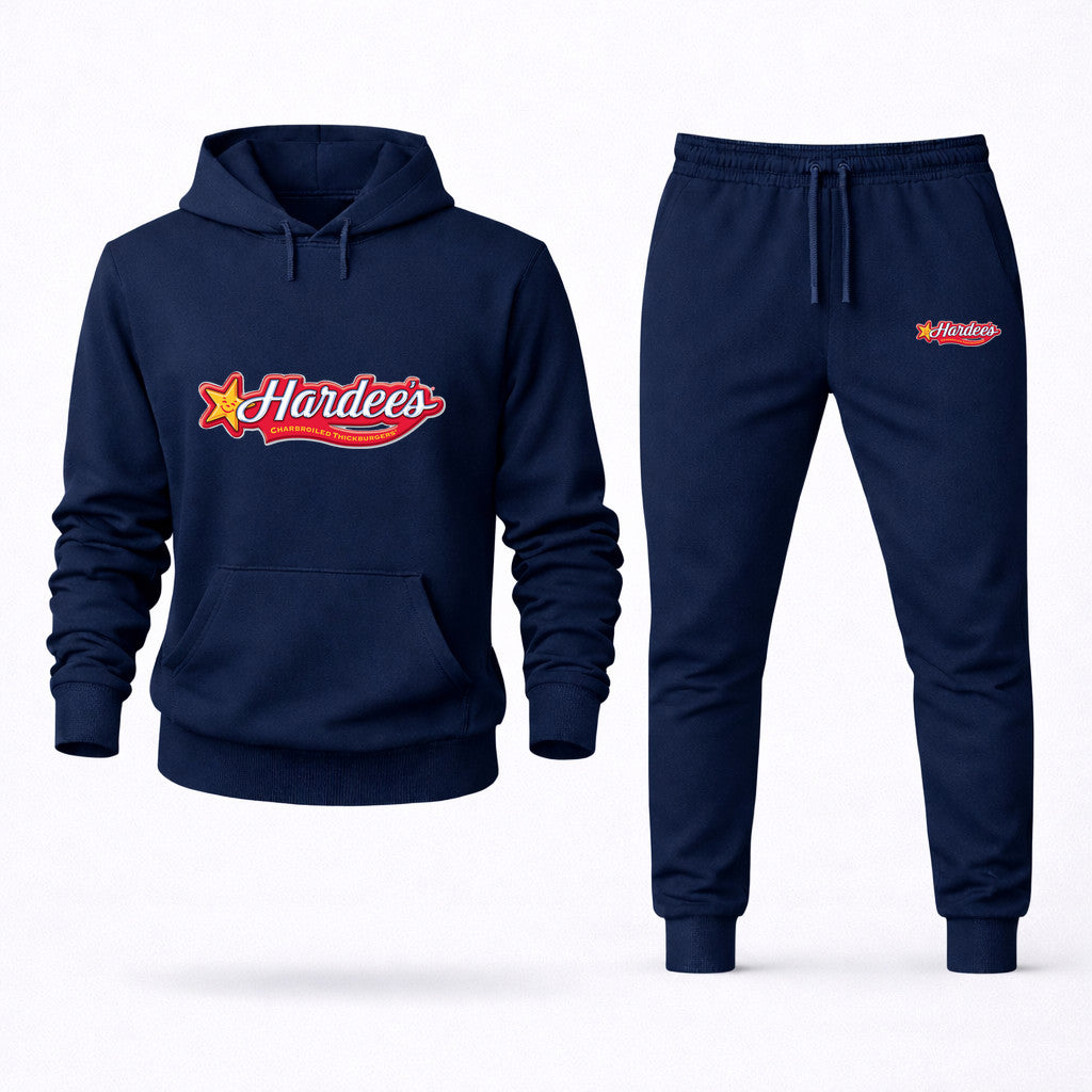 Hardee's Hoodie and Joggers Set - Navy