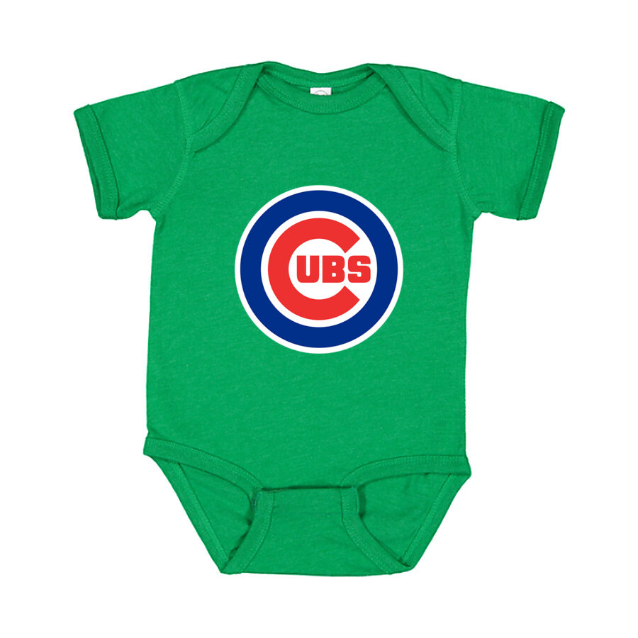 Chicago Cubs Baby Romper Onesie - Green