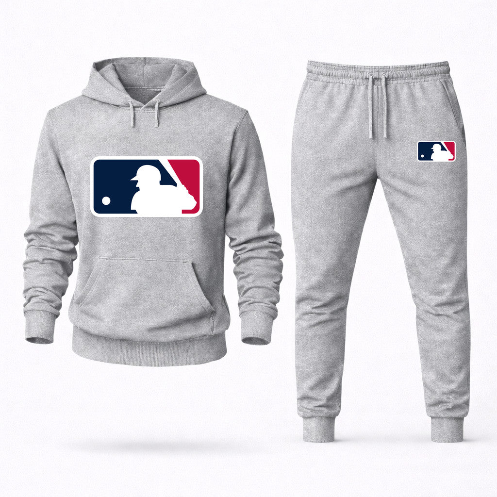 Major League Baseball Hoodie and Joggers Set - Grey