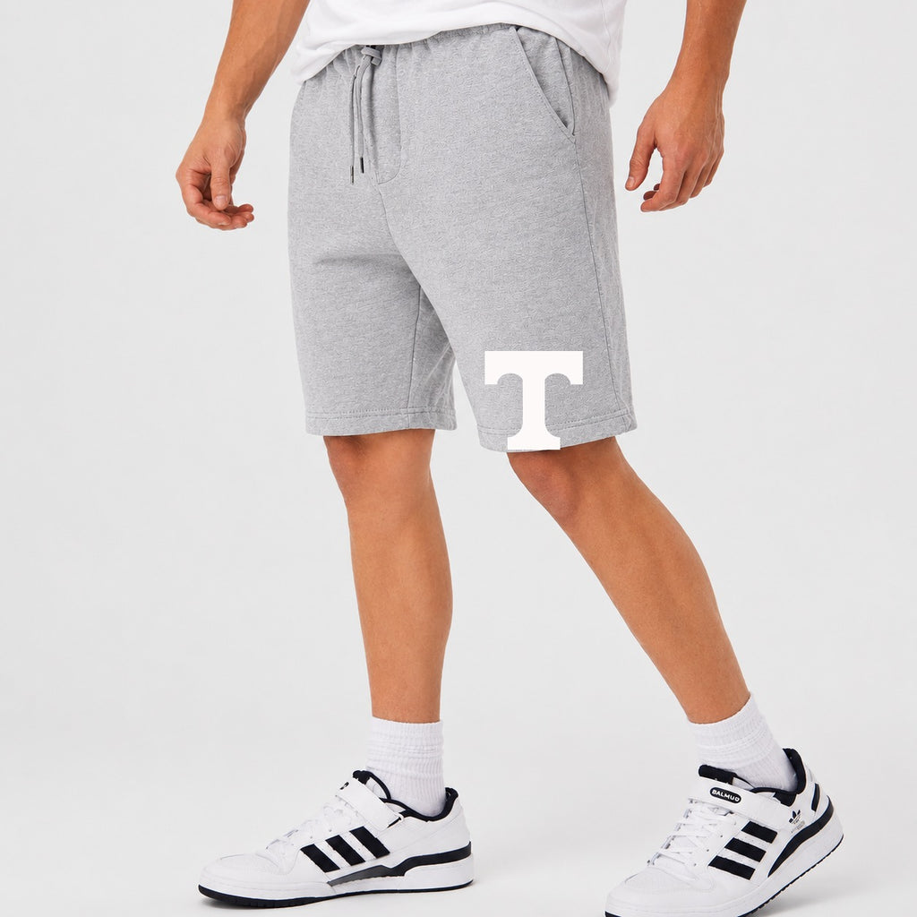 Men's Tennessee Volunteers Logo 2 Cotton Shorts - Gray