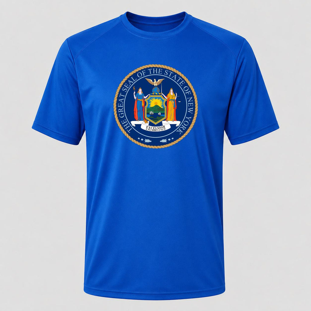 Men's New York Performance T-Shirt - Royal Blue