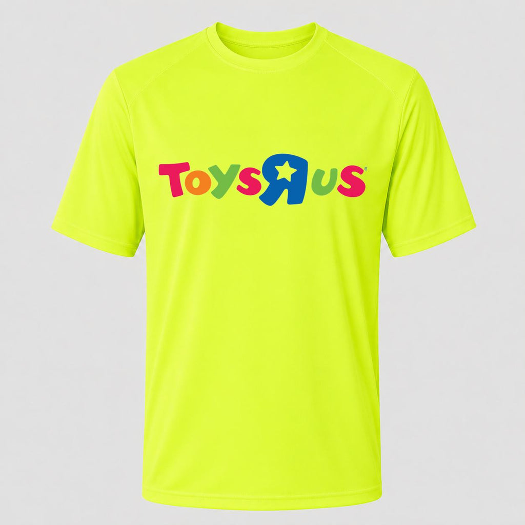 Men's Toys R Us Performance T-Shirt - Safety Green