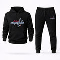 Washington Capitals Hoodie and Joggers Set - Black