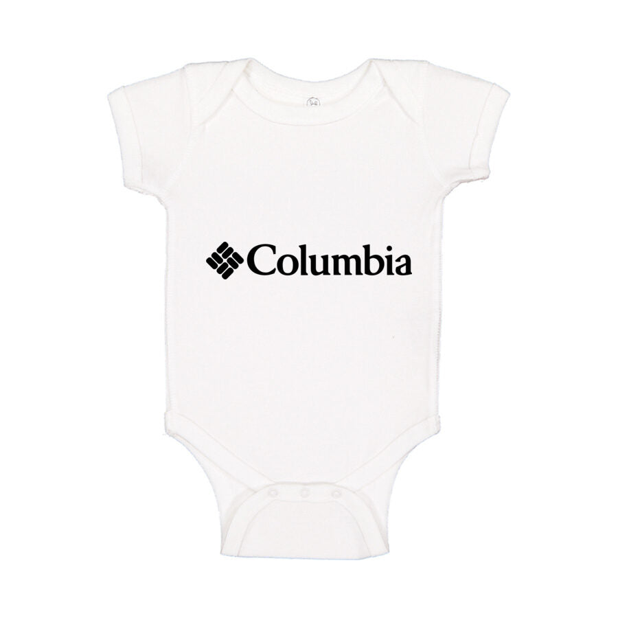 Columbia Baby Romper Onesie - White