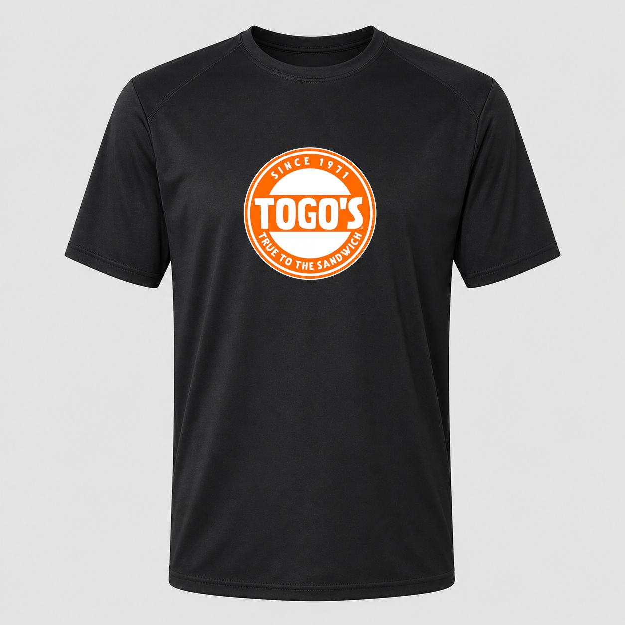 Men's Togo's Performance T-Shirt - Black