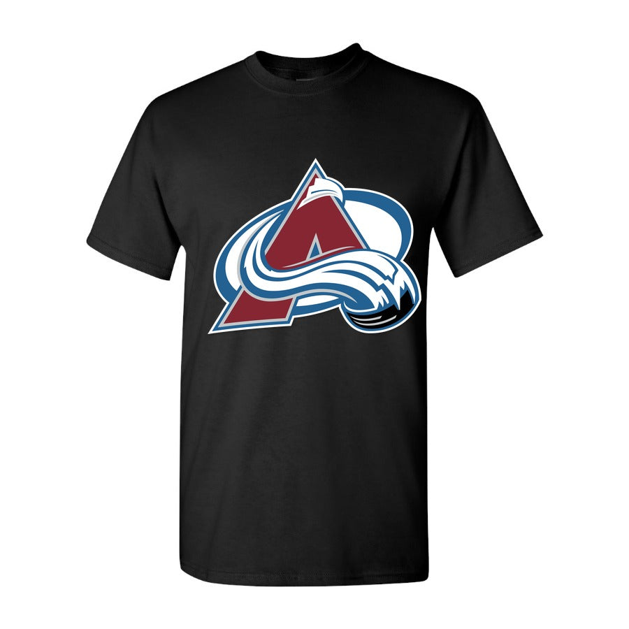 Men's Colorado Avalanche Cotton T-Shirt - Black
