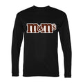 Men's M&M's Polyester Long Sleeve T-Shirt - Black