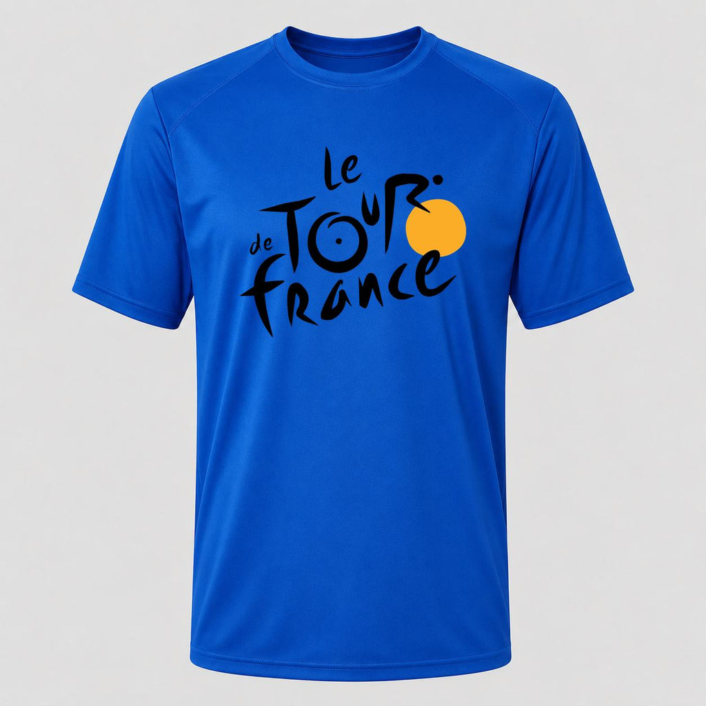 Men's Tour de France Performance T-Shirt - Royal Blue