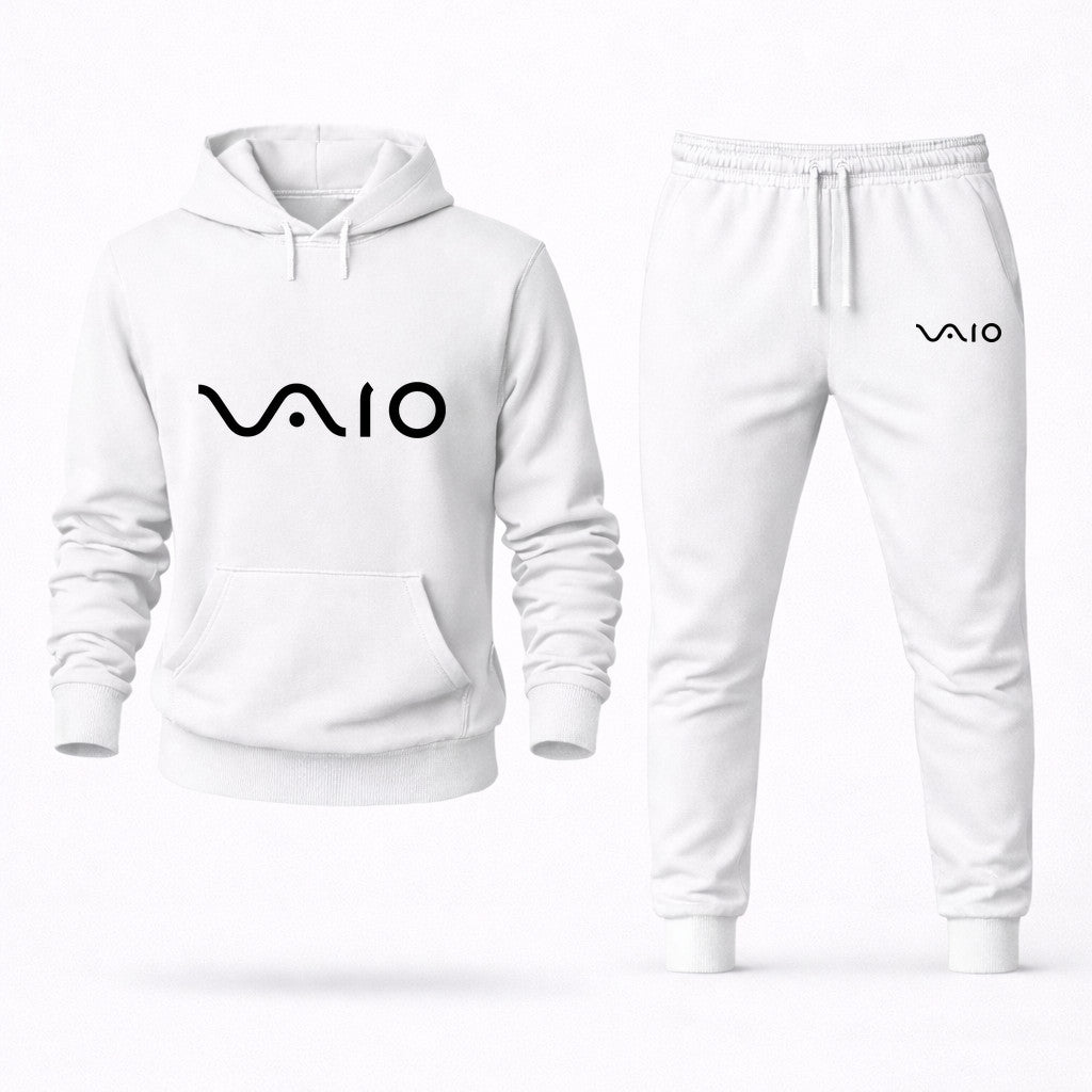 Sony VAIO Black Hoodie and Joggers Set - White