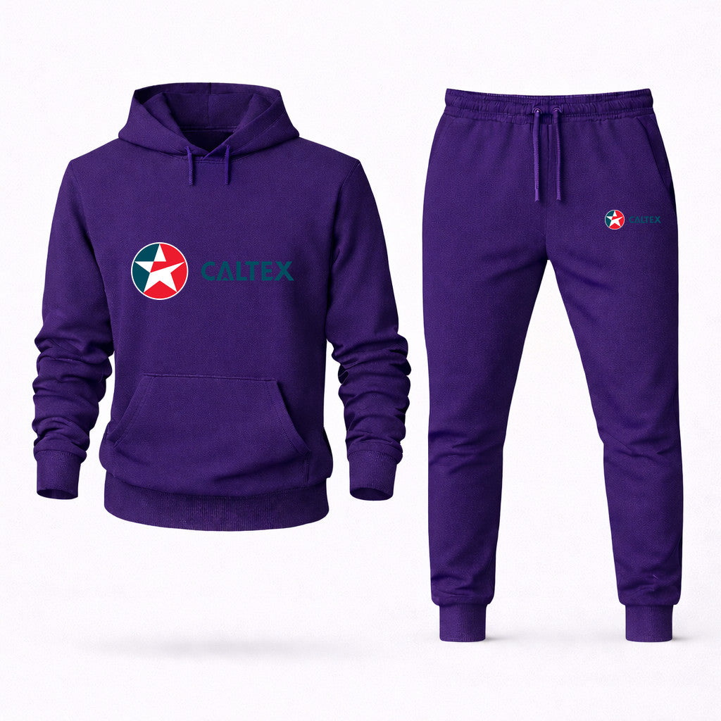 Caltex Hoodie and Joggers Set - Purple
