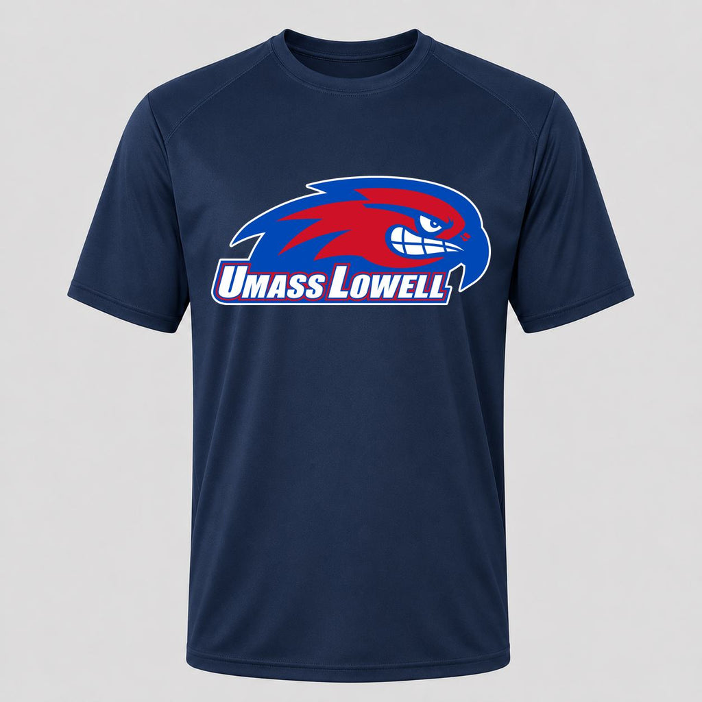 Men's Umass Lowell River Hawks Performance T-Shirt - Navy