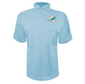 Miami Dolphins Sky Blue polyester polo