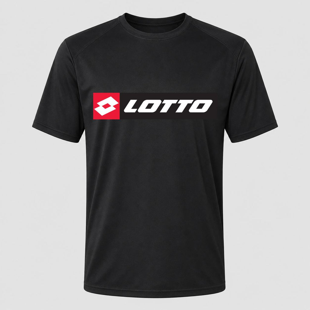 Men's Lotto Performance T-Shirt - Black
