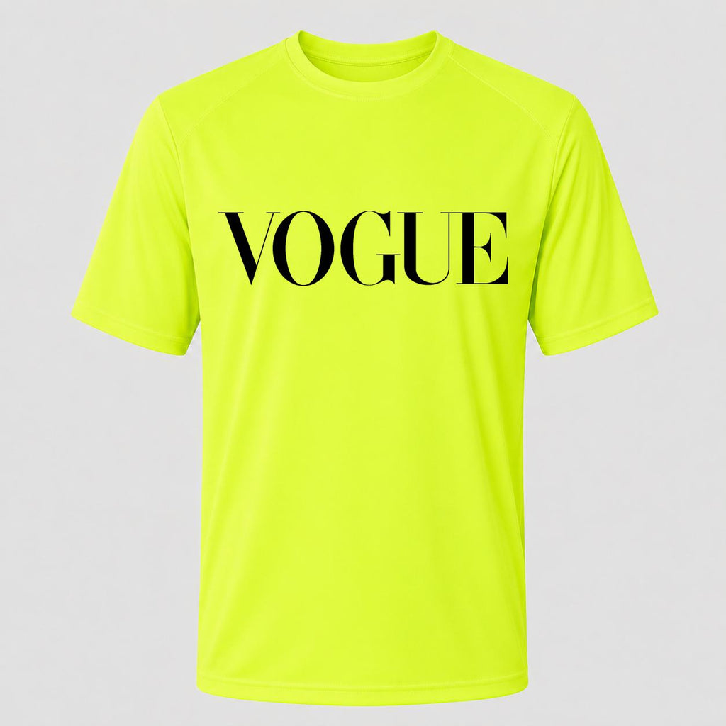 Men's Vogue Performance T-Shirt - Safety Green