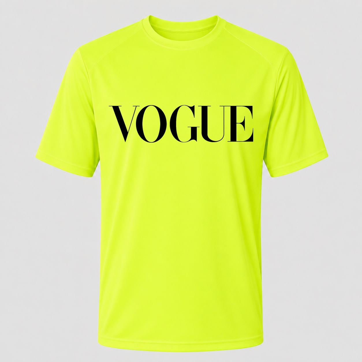 Men's Vogue Performance T-Shirt - Safety Green