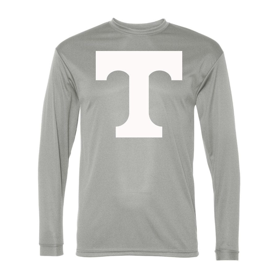 Men's Tennessee Volunteers Alternate Polyester Long Sleeve T-Shirt - Silver