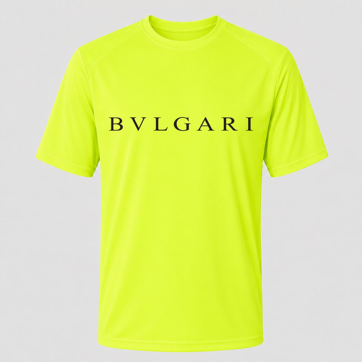 Men's Bvlgari Performance T-Shirt - Safety Green